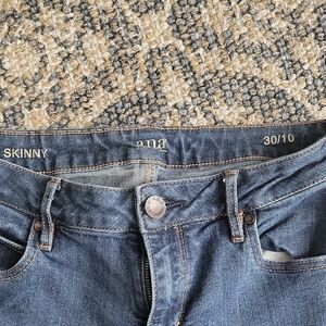 Anna Women's Dark Blue Skinny Jeans